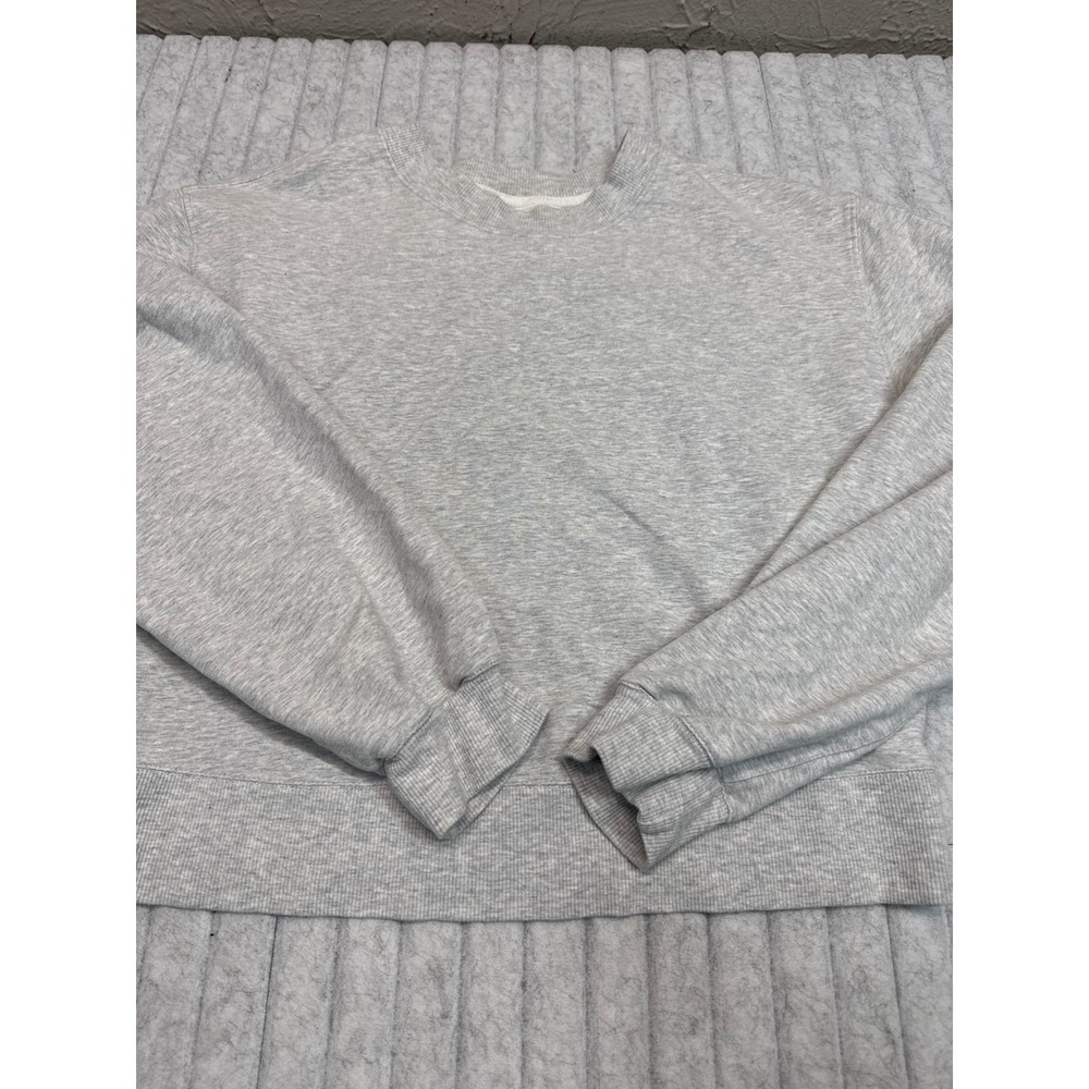 Abercrombie & Fitch Soft A&F Collection Heather Grey Crewneck Sweatshirt Small